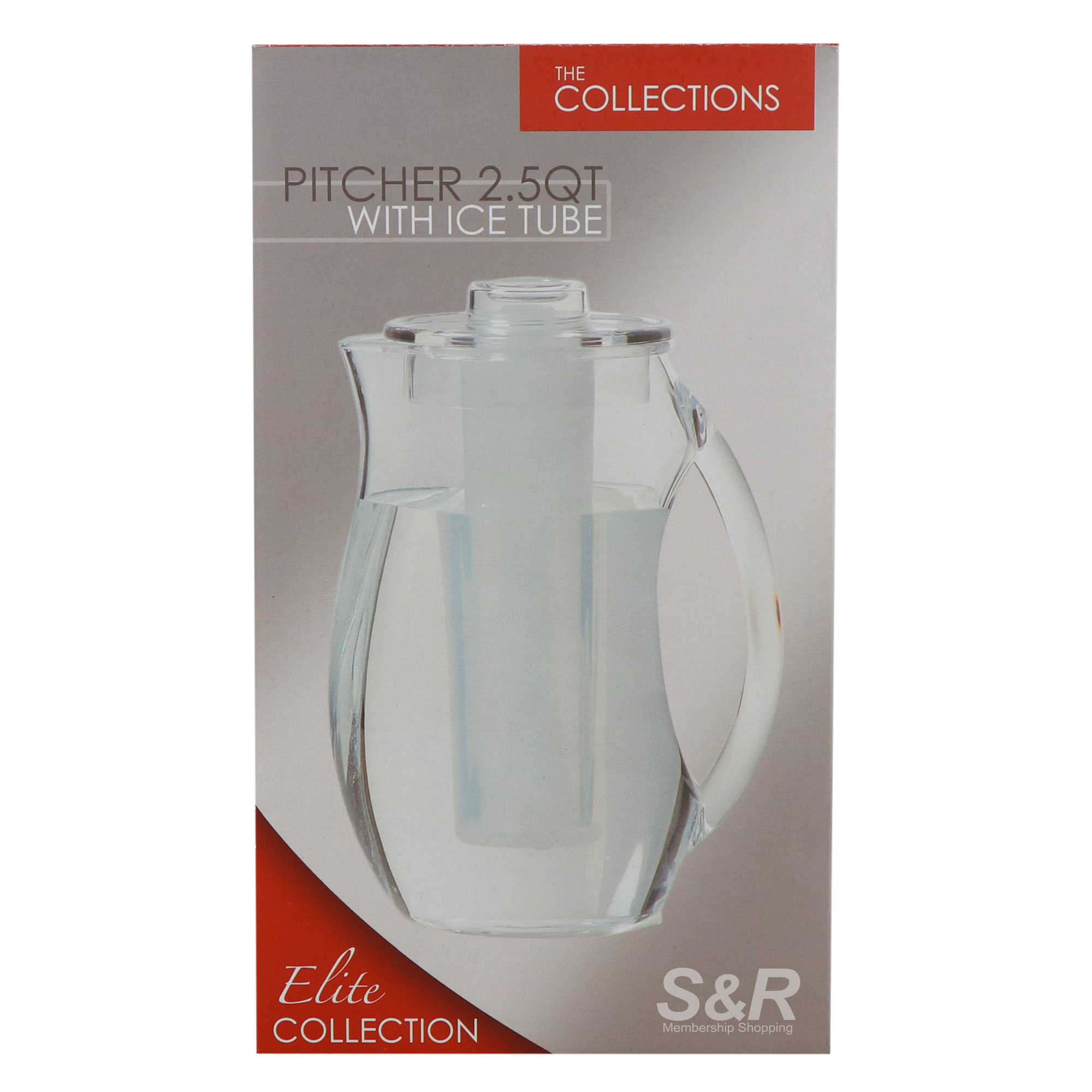 The Collections Pitcher with Ice Tube 2.37L The Collections Pitcher with Ice Tube 2.37L